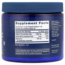 Life Extension - Effervescent Vitamin C Magnesium Crystals - 180g