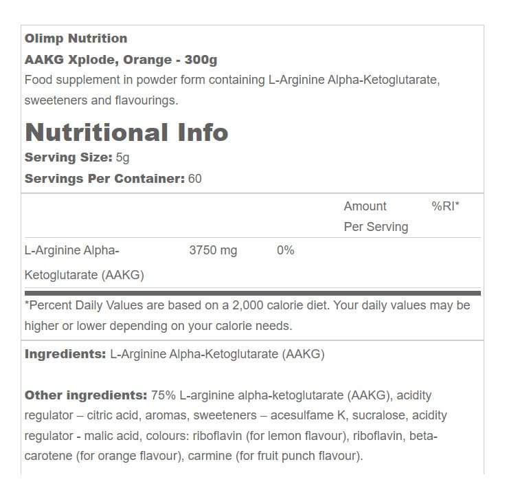 Olimp Labs - AAKG Xplode Powder - 300g
