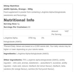 Olimp Labs - AAKG Xplode Powder - 300g