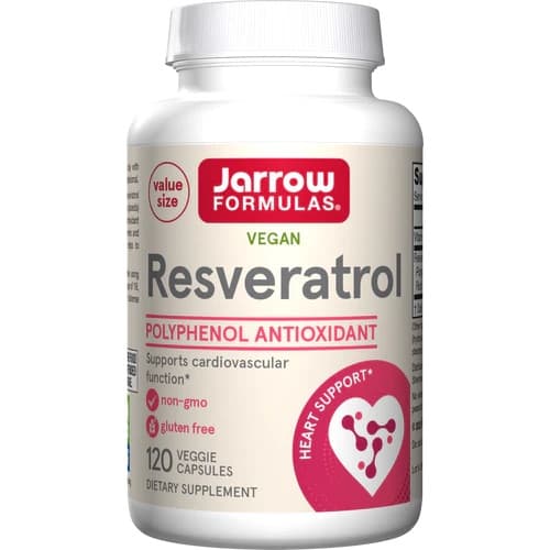 Jarrow Formulas - Resveratrol 100mg – Jarrow Formulas förpackning