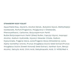 The Body Shop Strawberry Body Yogurt - 200ml