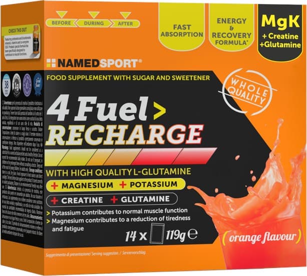 Named Sport - 4Fuel Recharge - 14 sachets – Named Sport förpackning