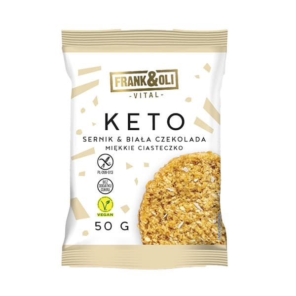 Frank&Oli - Keto Soft Cookie - 50g – Frank&Oli förpackning