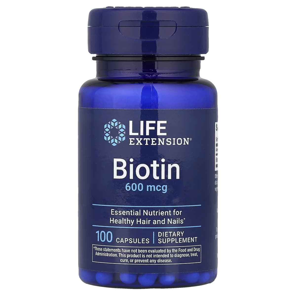 Life Extension - Biotin - 100 Caps