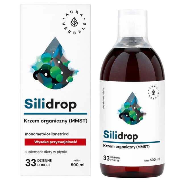 Aura Herbals - Silidrop Organic Silicon - 500ml – Aura Herbals
