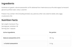 Ostrovit - Astaxanthin Forte - 90 Caps