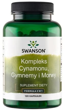 Swanson - Cinnamon Gymnema Mulberry Complex - 120 Caps