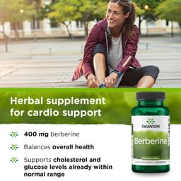 Swanson - Berberine Complex With Cinnamon, Gymnema & Fenugreek - 90 Caps
