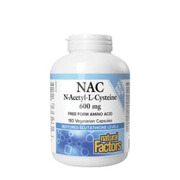 Natural Factors N-Acetyl-L-Cysteine (NAC) 600mg
