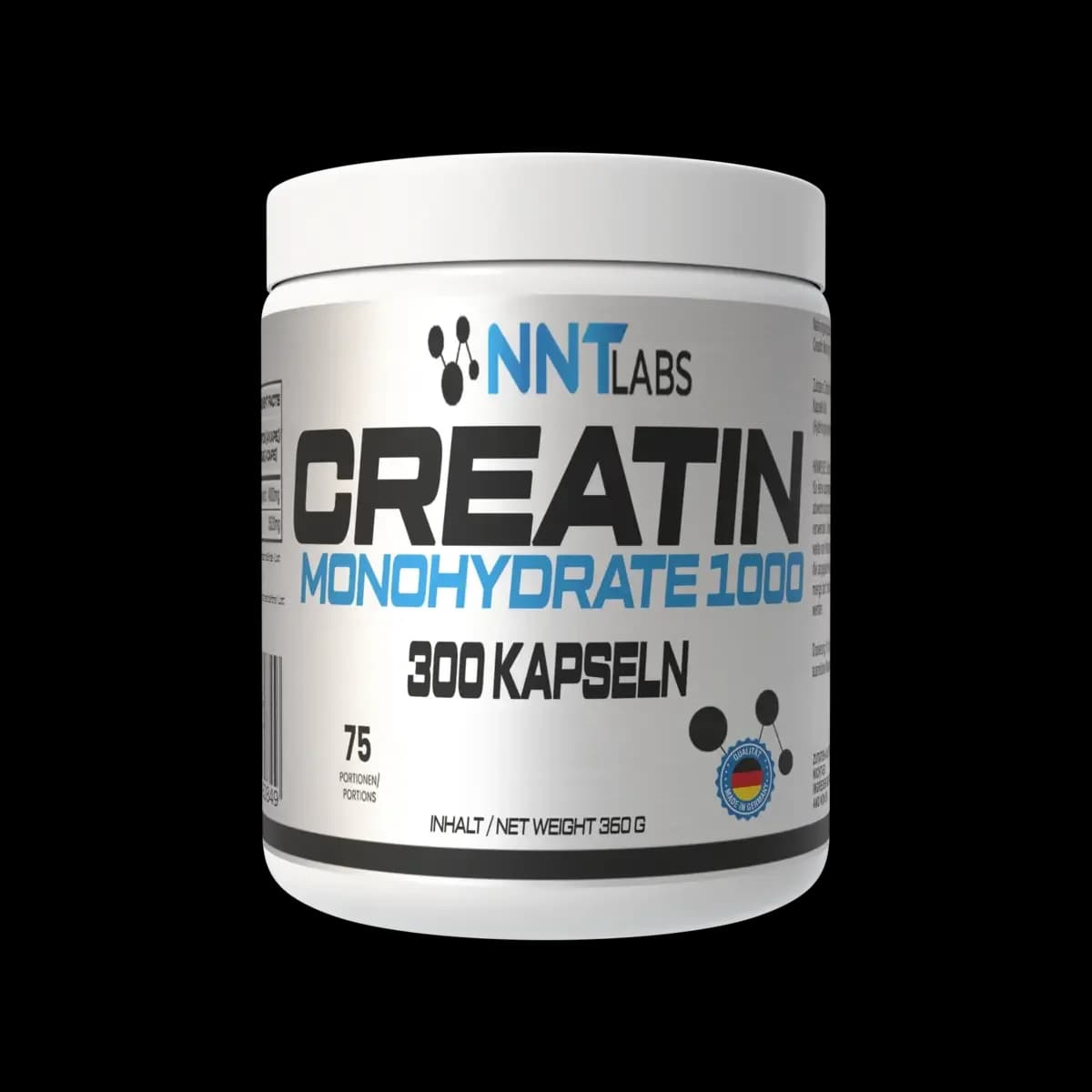 NNT Labs - Kreatinmonohydrat 1000 – NNT Labs förpackning