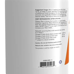 Now Foods - Fiber-3 Organic - 454g