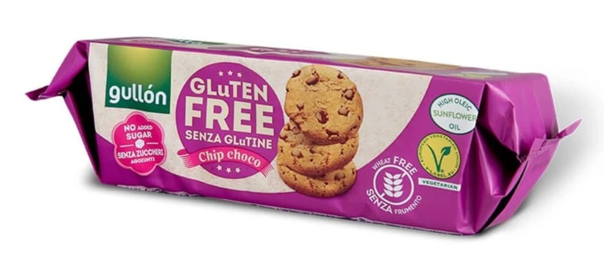 Gullón - Chocolate Chip Cookies – Gullón förpackning