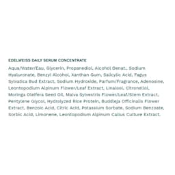 The Body Shop - Edelweiss Daily Serum Concentrate - 30 ml