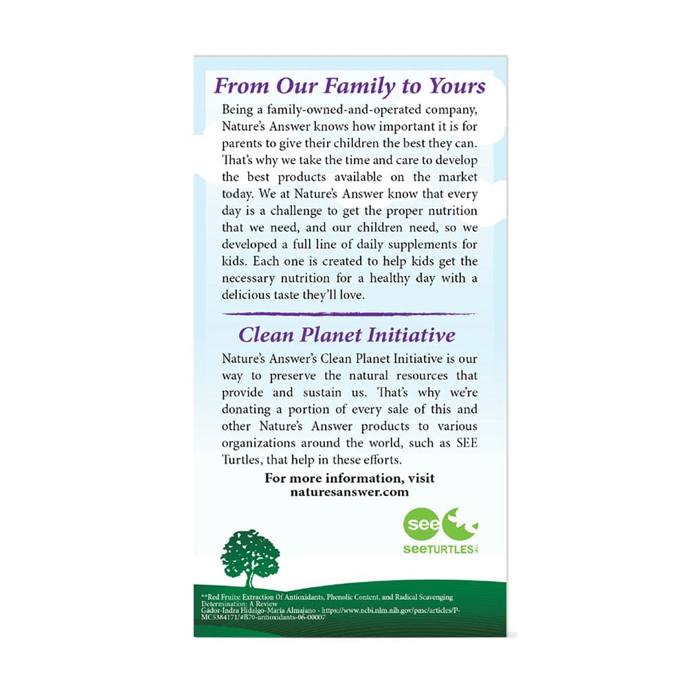 Nature's Answer - Kids' Sambucus Chewables