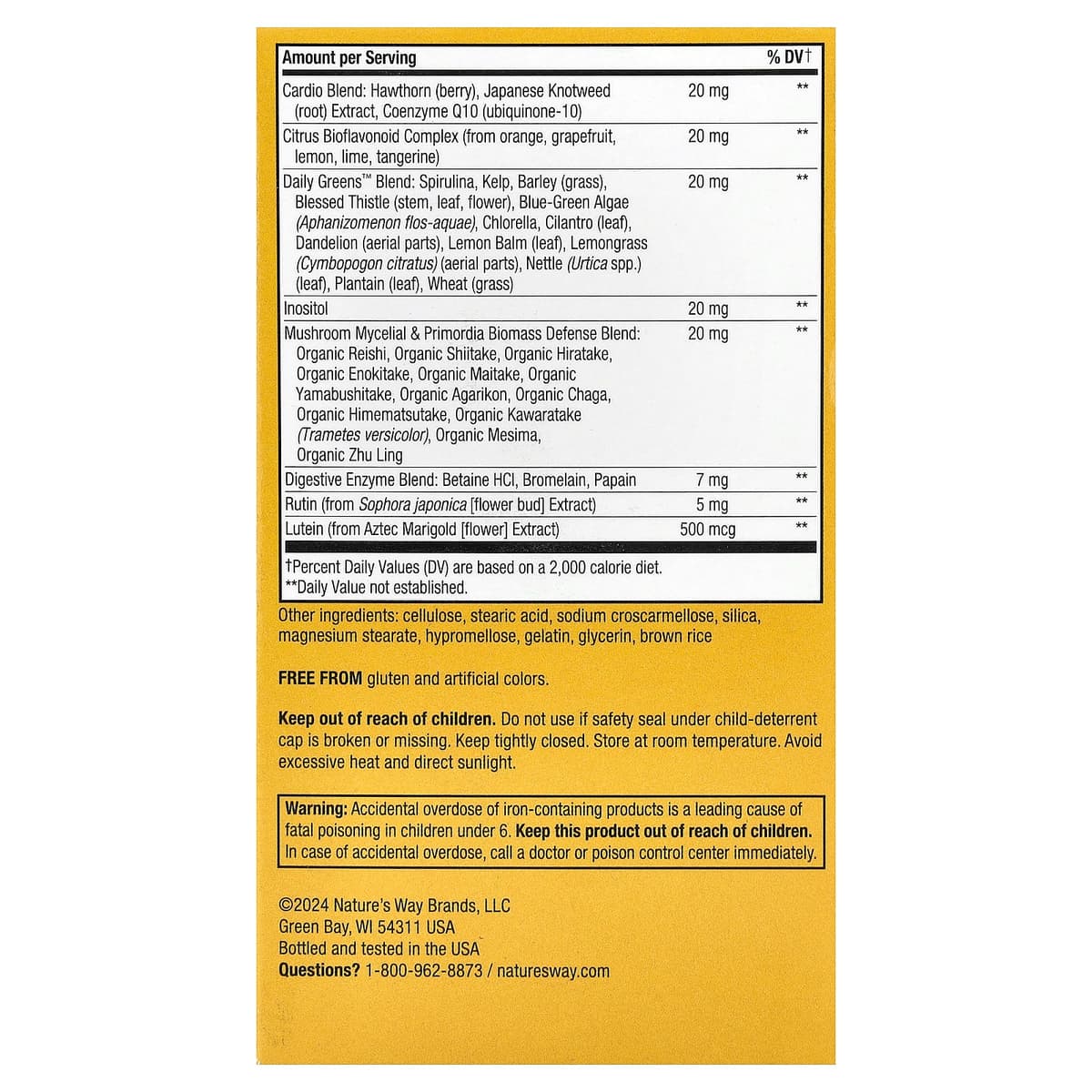 Nature's Way - Adult Ultra Multivitamin - 60 Tabs