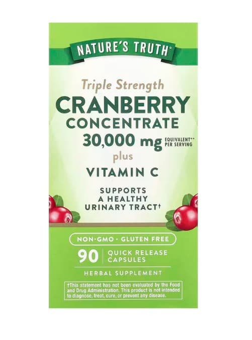 Nature's Truth - Cranberry Concentrate Plus Vitamin C