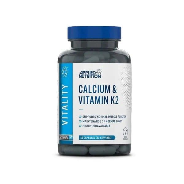 Applied Nutrition - Calcium & Vitamin K2 - 60 Caps