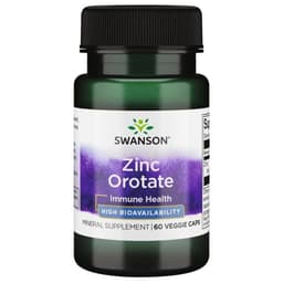 Swanson - Zinc Orotate - 60 Caps