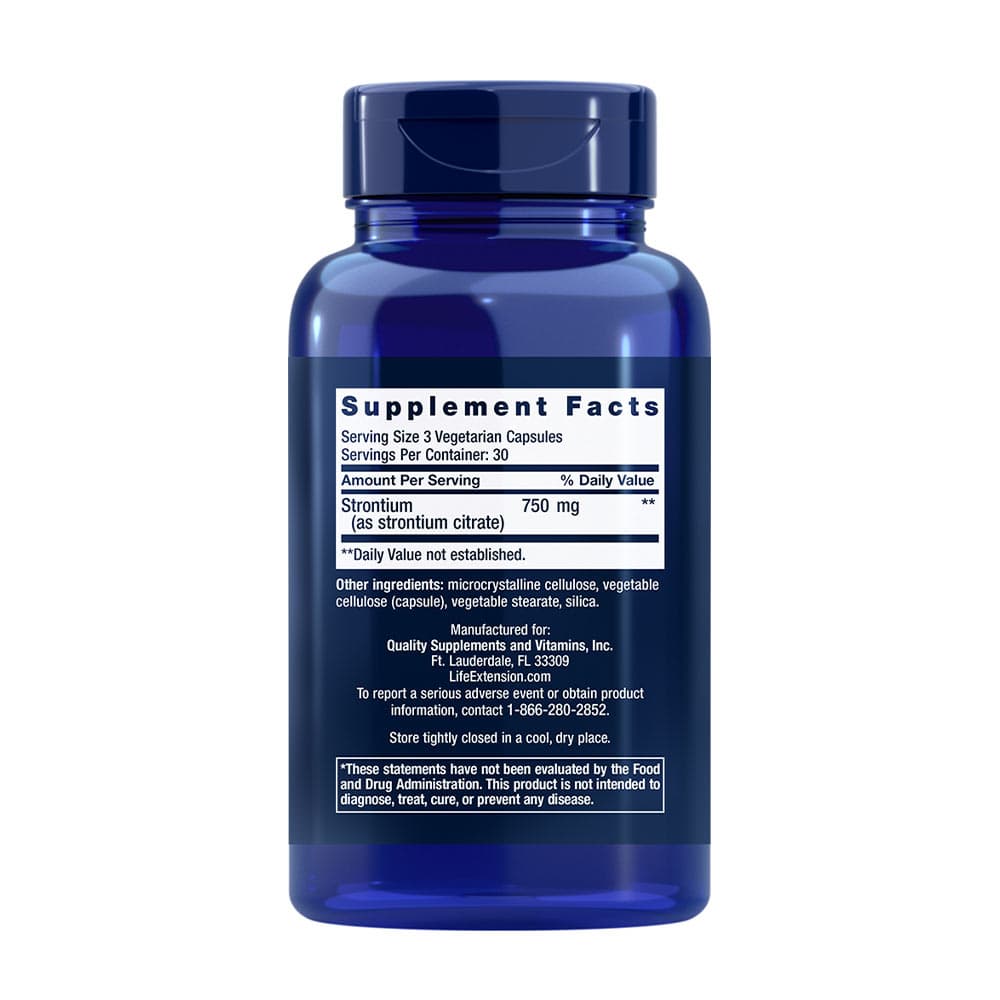 Life Extension - Strontium - 90 kapslar