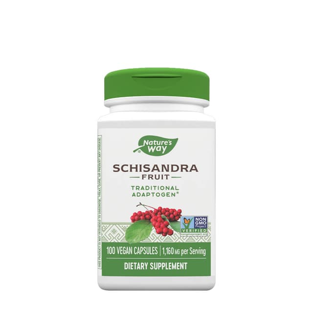 Nature'S Way - Schisandra Fruit - 100 Caps – Nature's Way