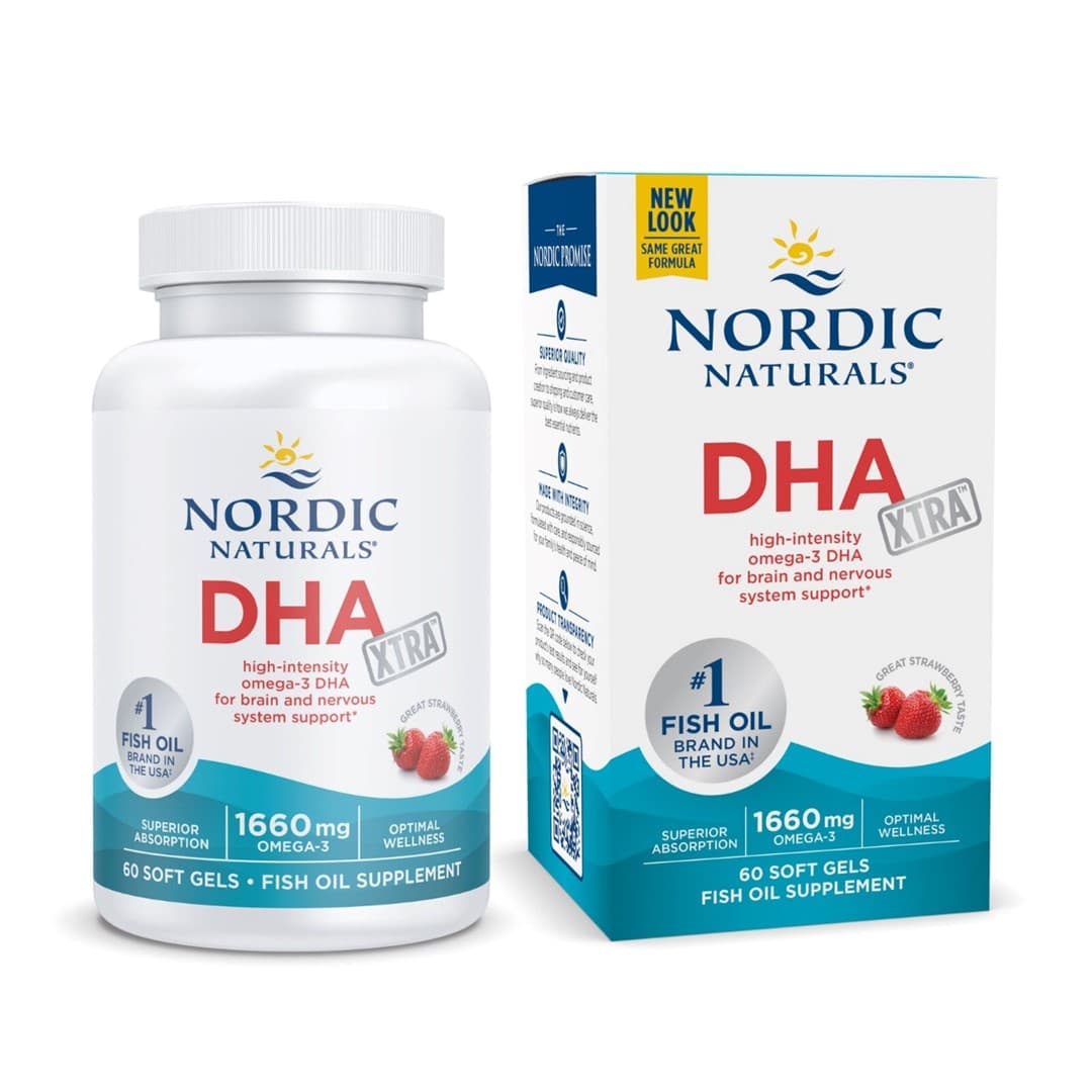 Nordic Naturals - DHA Xtra - Omega-3 Brain Support – Nordic Naturals förpackning