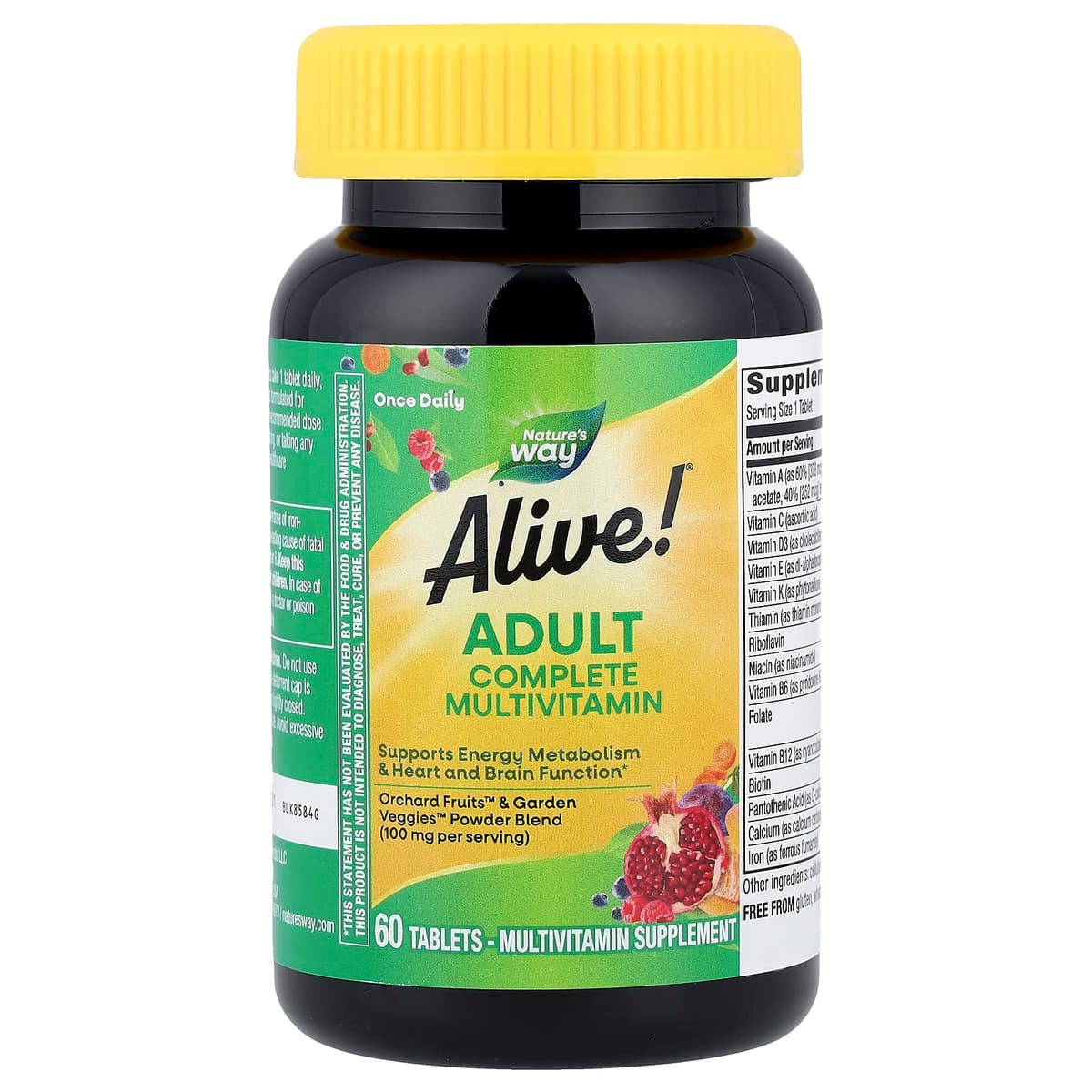 Nature'S Way - Alive! Adult Complete Multivitamin - 60 Tabs