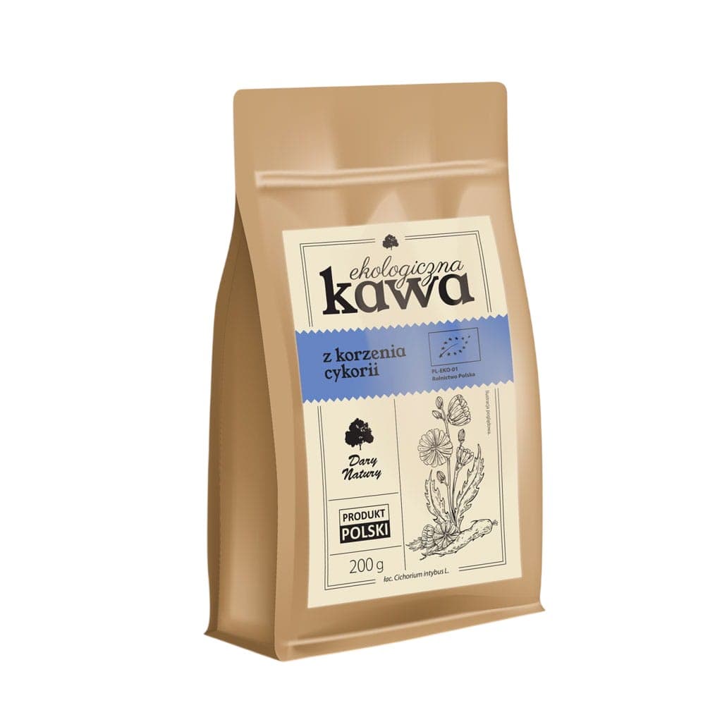 Dary Natury - Økologisk Cikorierod Kaffe - 200g – Dary Natury emballage