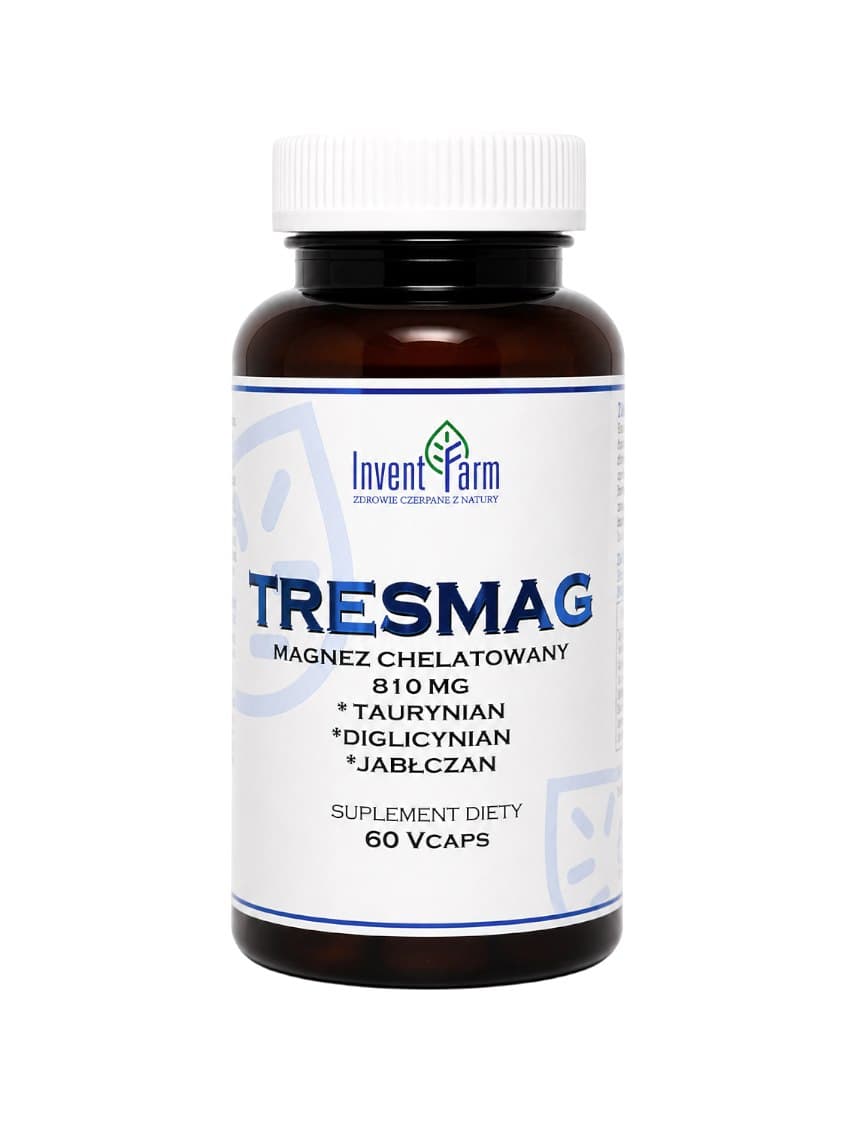 InventFarm - TRESMAG Chelatert Magnesium - 60 Vcaps – InventFarm emballage