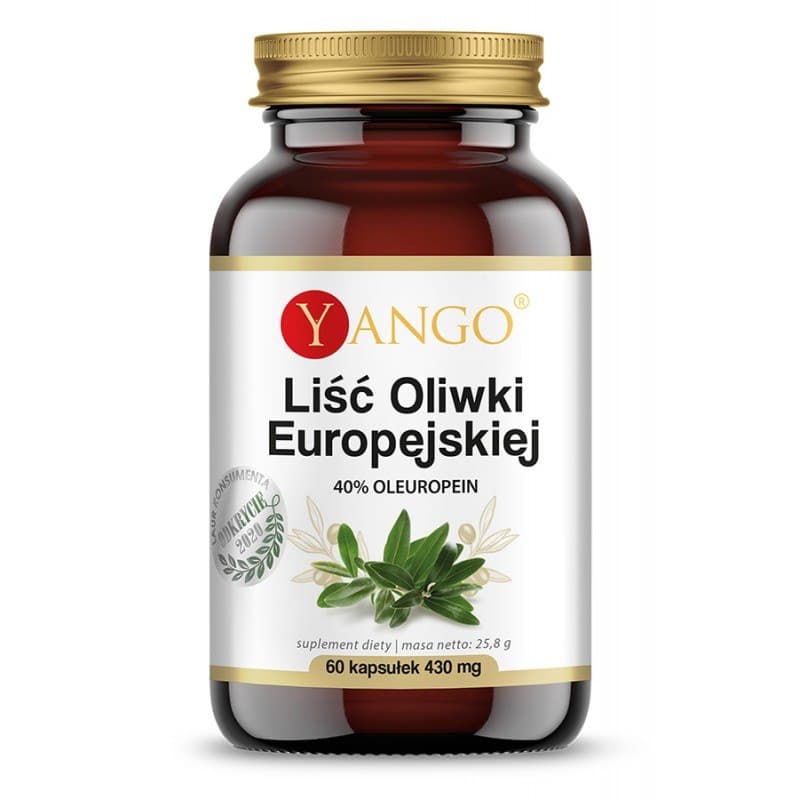 Yango - European Olive Leaf - 60 Caps