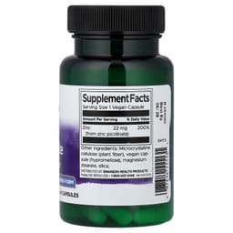 Swanson - Zinc Picolinate, 22mg - 60 Caps