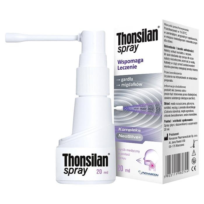 Simply You - Thonsilan Spray - 20 ml – Simply You förpackning