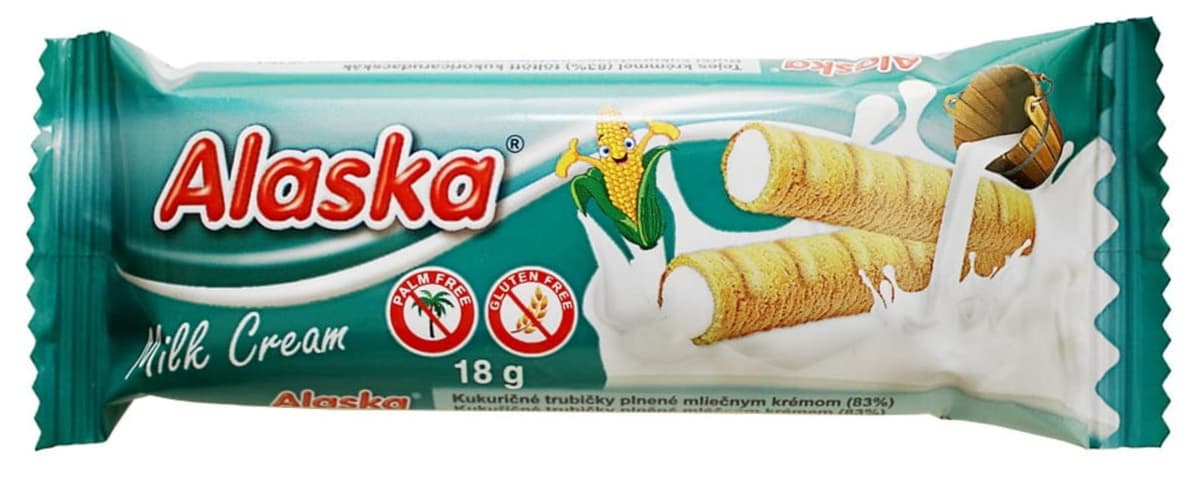 Alaska - Milk Cream Wafers - 18g