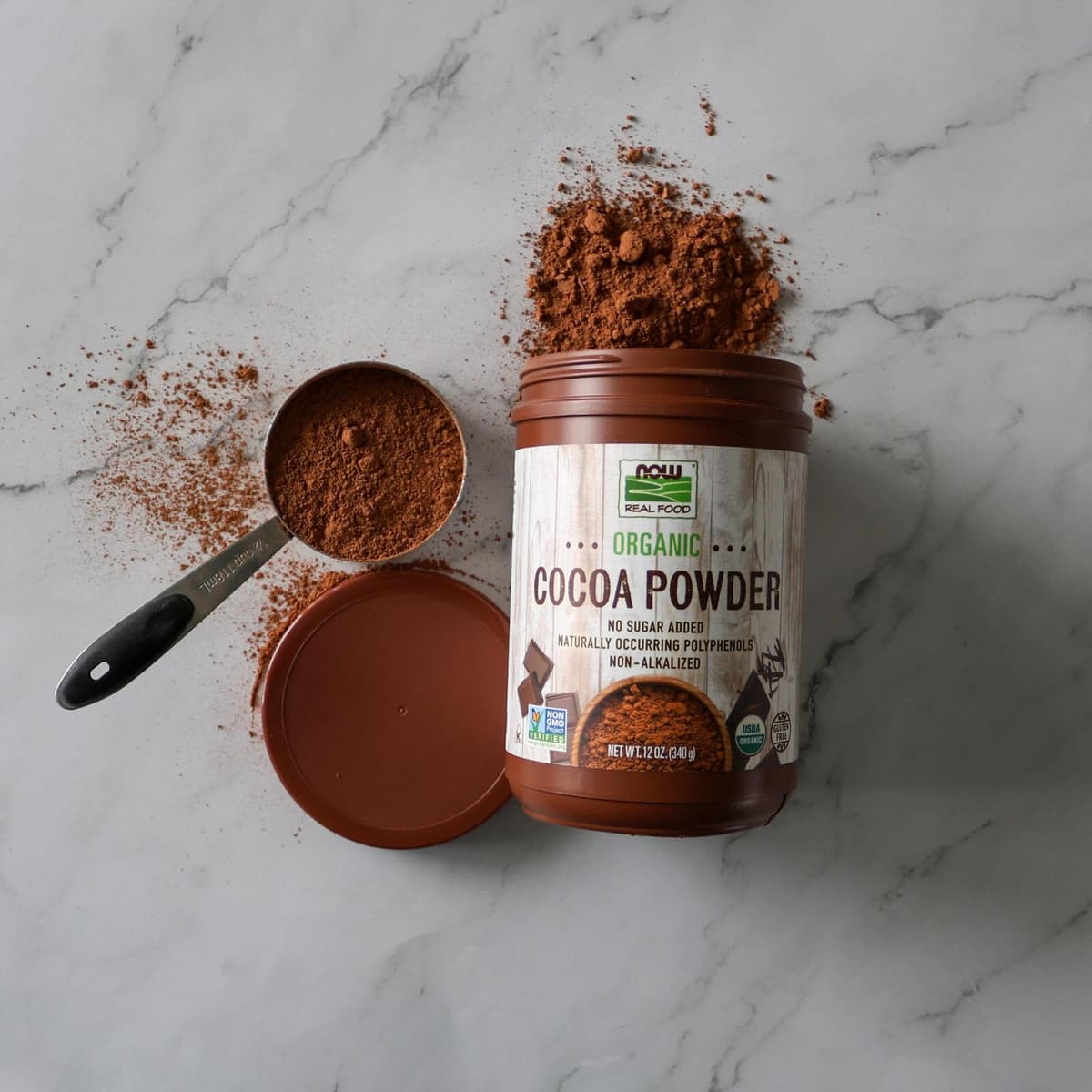 NOW Foods - Organic Cocoa Powder - 340g
