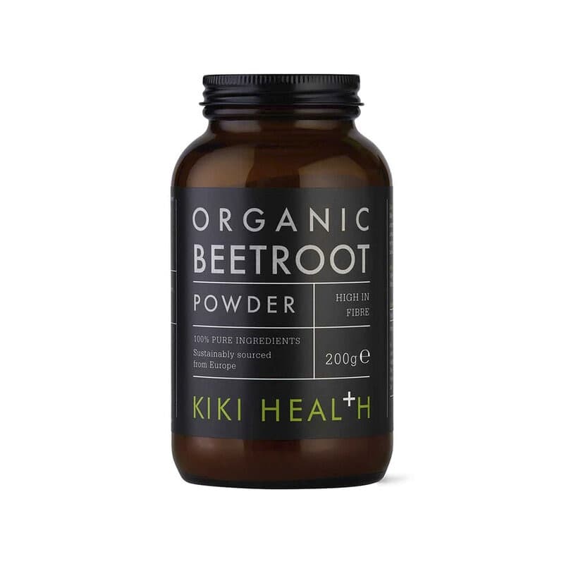 KIKI Health - Organic Beetroot Powder - 200g – Kiki Health förpackning
