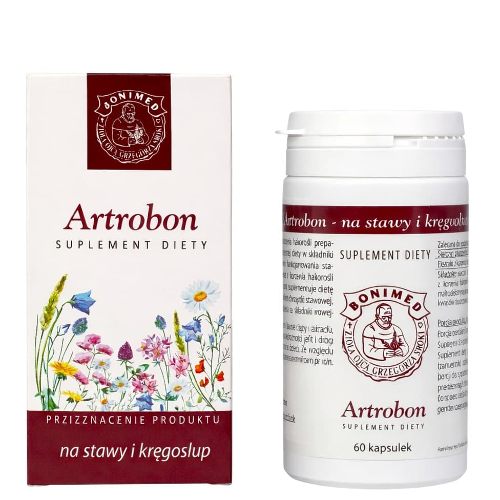 Bonimed - Artrobon - 60 Caps – Bonimed förpackning