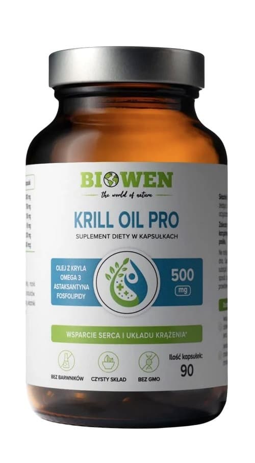 Biowen - Krill Oil Pro - 90 Caps – Biowen förpackning