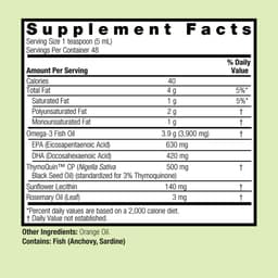 Nature'S Answer - Omega-3 Black Seed Oil - Orange - 240ml