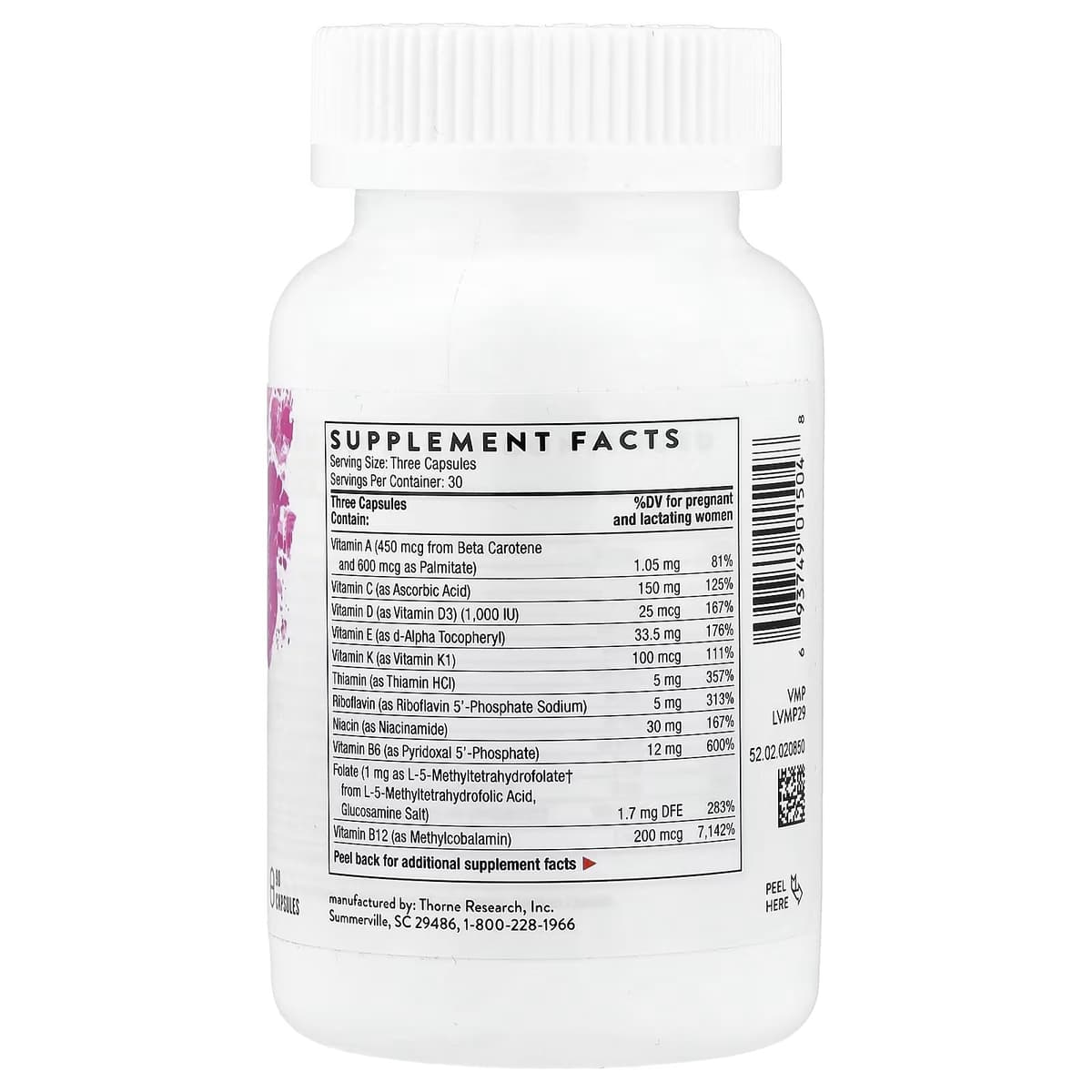 Thorne - Basic Prenatal - 90 Kaps