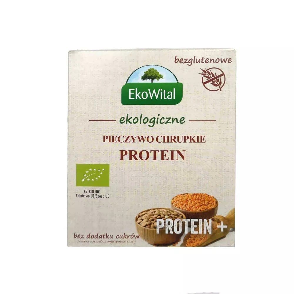 EKO WITAL - Protein Crispy Bread - 100g – EKO WITAL förpackning