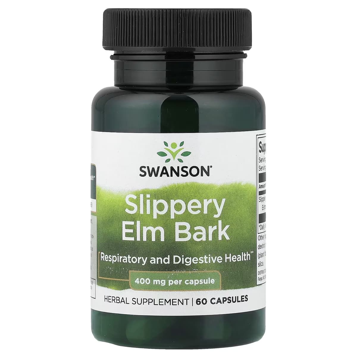 Swanson - Slippery Elm Bark - 60 Caps