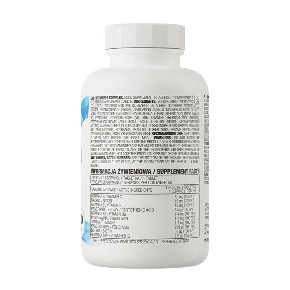 Ostrovit - Vitamin B Complex - 90 Tabs