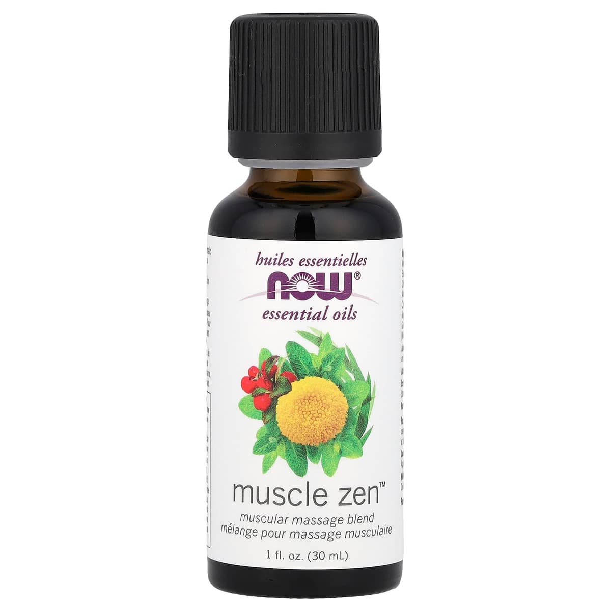 NOW Foods - Essential Oil, Muscle Zen - 30 ml.