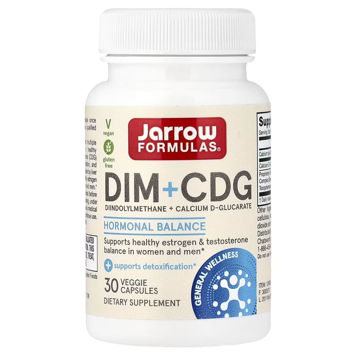 Jarrow Formulas - DIM + CDG - 30 Vcaps