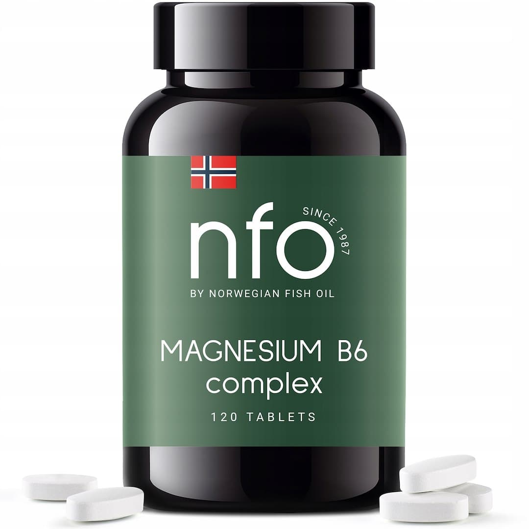 Nfo - Magnesium B6 - 120 Tabs – NFO förpackning