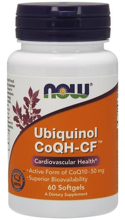 NOW Foods - Ubiquinol CoQH-CF - 60 softgels
