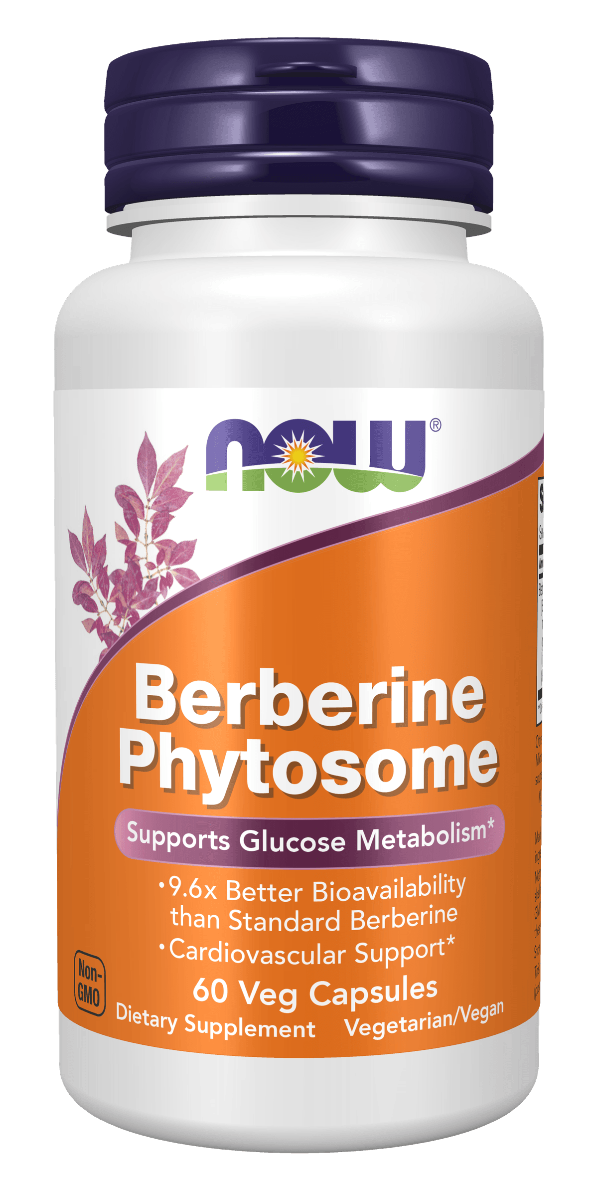 NOW Foods - Berberine Phytosome - 60 Veg Capsules