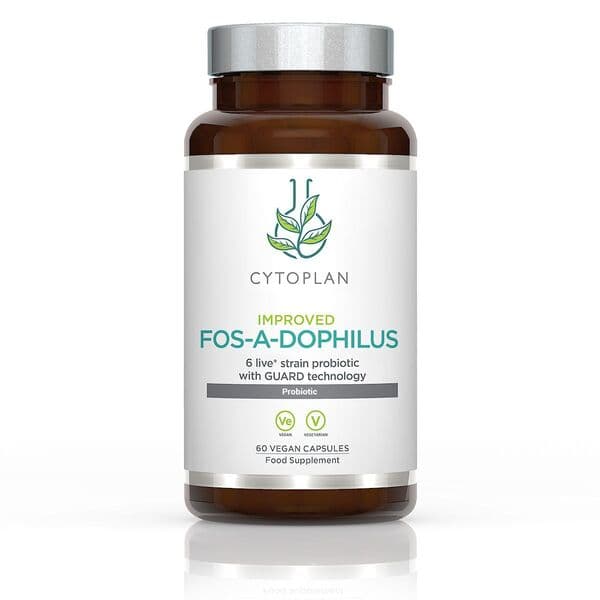 Cytoplan - Fos-A-Dophilus Probiotic - 60 Vcaps