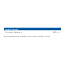Natural Factors - Chromium Picolinate - 90 Tabs