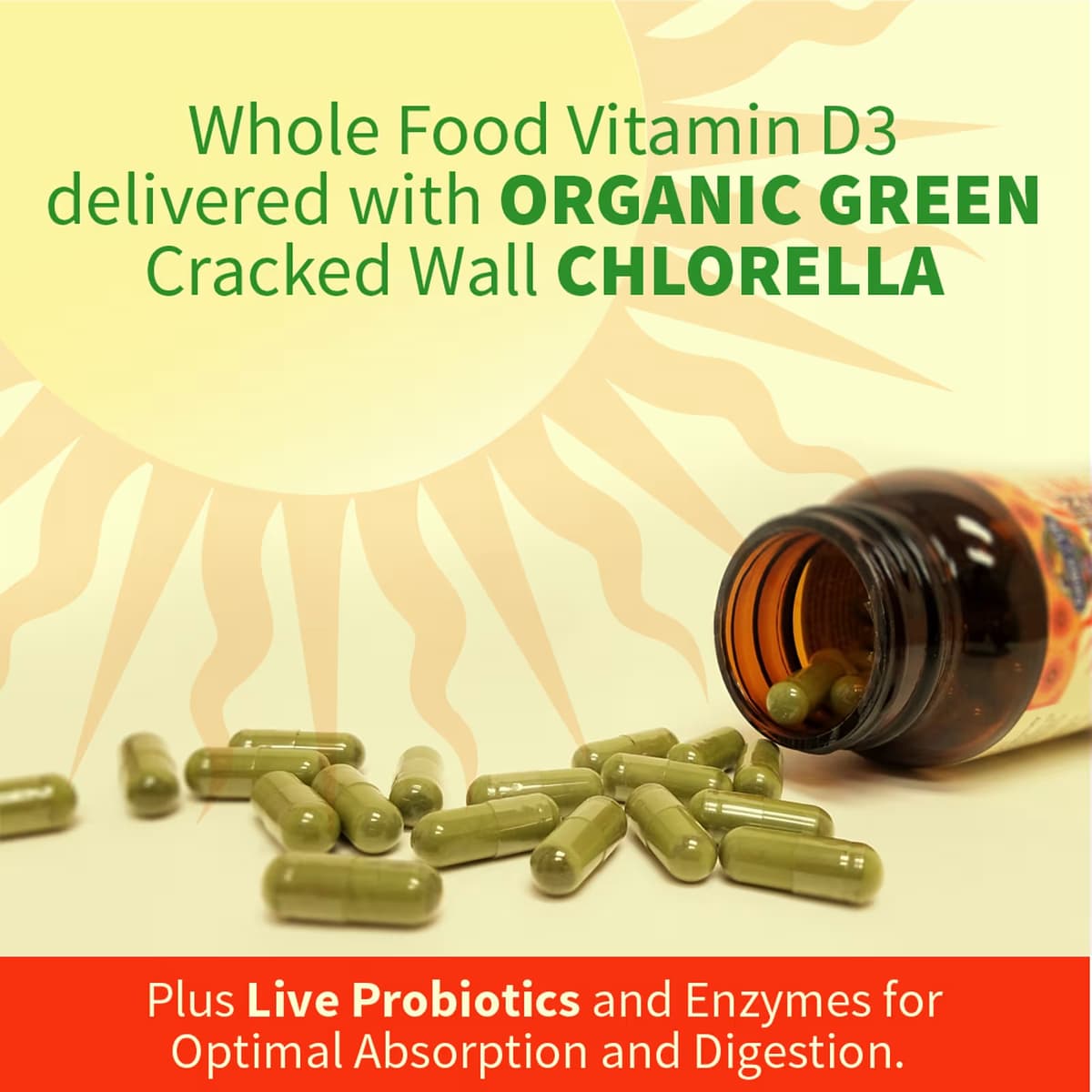 Garden Of Life - Vitamin Code Raw D3 - 60 Vcaps (KORT DATUM 2026-10-30)