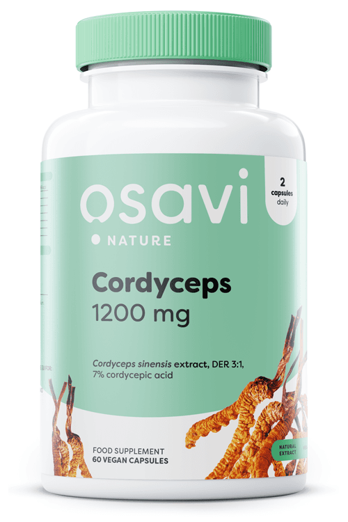 Osavi Cordyceps 1200mg – Osavi förpackning